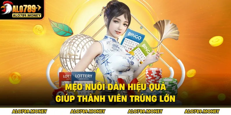 Mẹo nuôi dàn hiệu quả giúp thành viên trúng lớn Mẹo nuôi dàn hiệu quả giúp thành viên trúng lớn