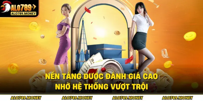Nền tảng được đánh giá cao nhờ hệ thống vượt trội Nền tảng được đánh giá cao nhờ hệ thống vượt trội